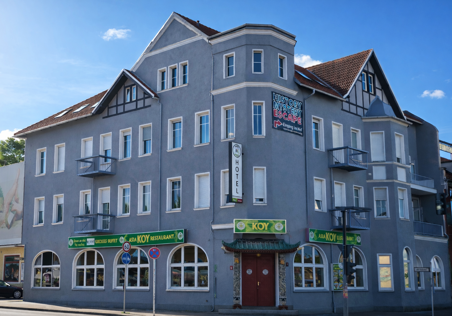 Außenansicht Hotel B1 Nebengebäude